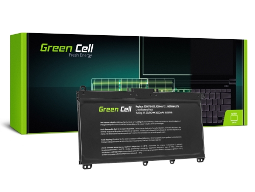 Акумулятор Green Cell TF03XL HSTNN-LB7X 920046-421 920070-855 для HP 14-BP Pavilion 14-BF 14-BK 15-CC 15-CD 15-CK 17-AR